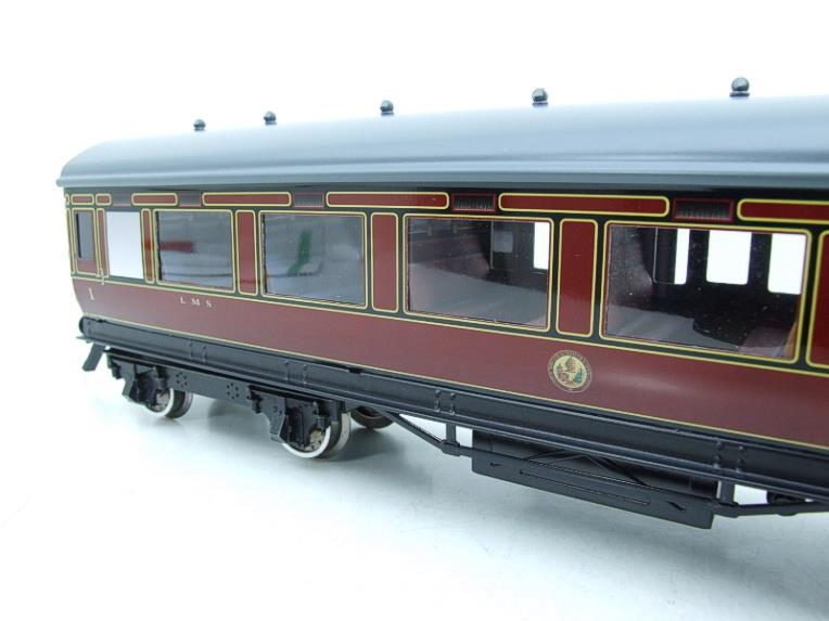 Darstaed O Gauge LMS Period 2 Corridor Coaches x3 Boxed 2/3 Rail Set A image 11