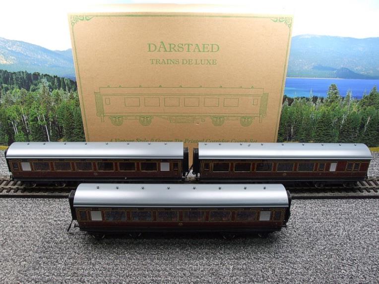 Darstaed O Gauge LMS Period 2 Corridor Coaches x3 Boxed 2/3 Rail Set A image 13