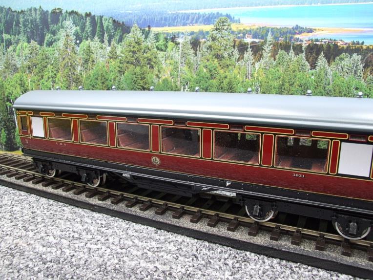 Darstaed O Gauge LMS Period 2 Corridor Coaches x3 Boxed 2/3 Rail Set A image 14