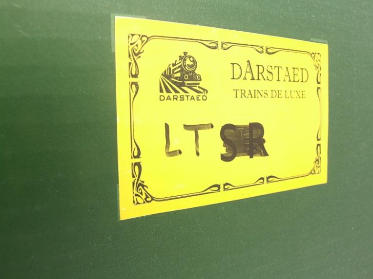 Darstaed O Gauge "LT" London Transport Metropolitan x5 Suburban Non Corridor Coaches Set 2/3 Rail image 16