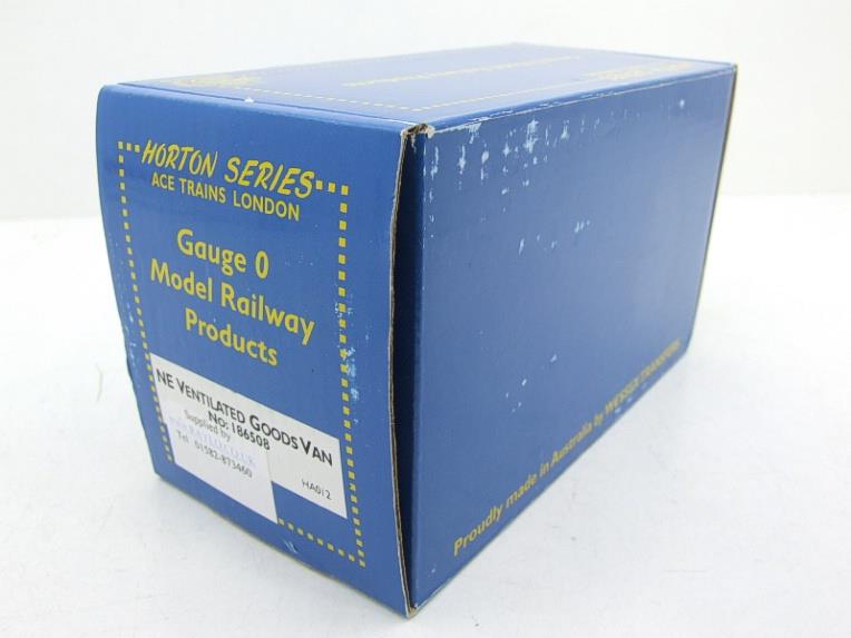 Ace Trains Horton Series O Gauge HA012 NE "Ventilated" Goods Van R/N 186508 Boxed image 15