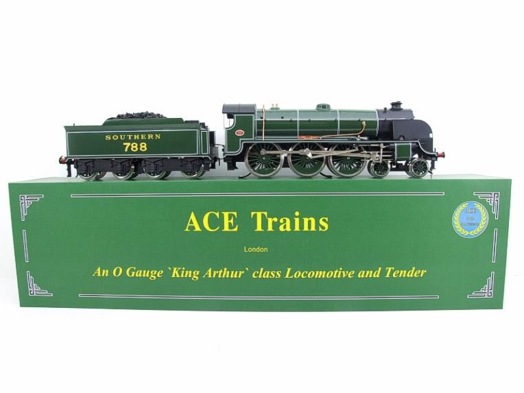 ACE Trains, O Gauge, E/34-B2R, SR Gloss Lined Olive Green "Sir Urrie of the Mount" R/N 788 image 21