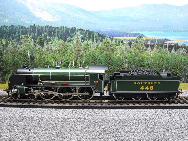 ACE Trains, O Gauge, E/34-B3, SR Gloss Lined Olive Green "Sir Tristram" R/N 448 image 11