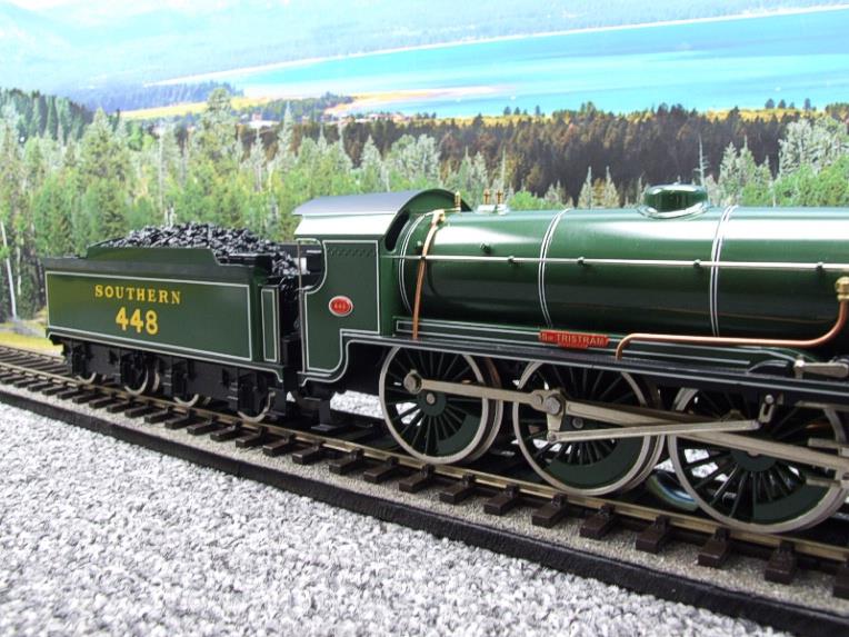 ACE Trains, O Gauge, E/34-B3, SR Gloss Lined Olive Green "Sir Tristram" R/N 448 image 12