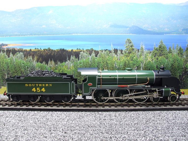 ACE Trains, O Gauge, E/34-B3, SR Gloss Lined Olive Green "Queen Guinevere" R/N 454 image 11