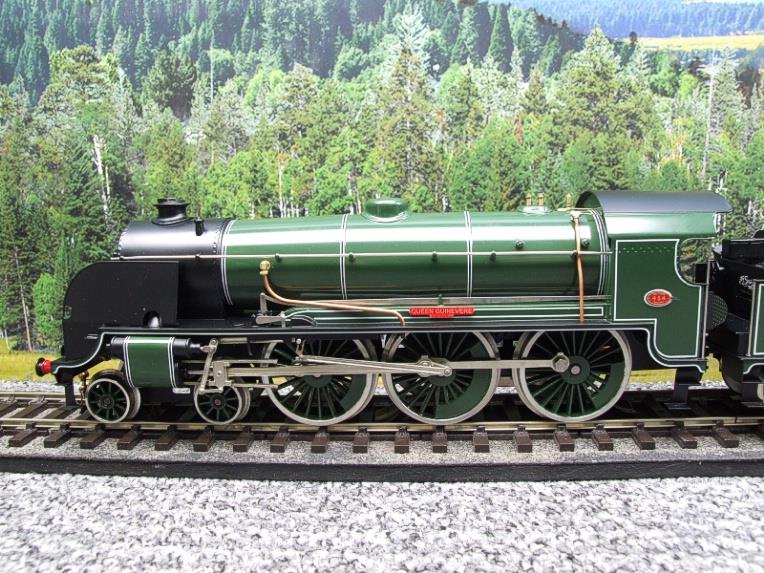 ACE Trains, O Gauge, E/34-B3, SR Gloss Lined Olive Green "Queen Guinevere" R/N 454 image 12