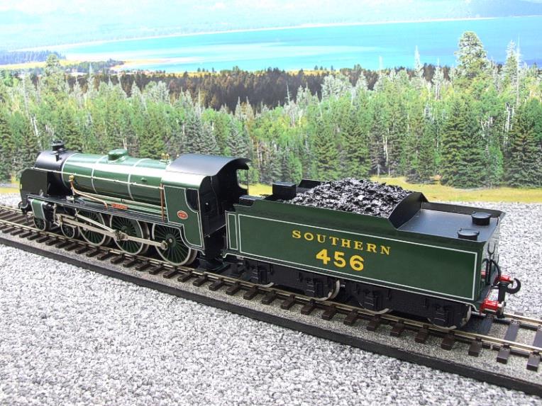 ACE Trains, O Gauge, E/34-B3, SR Gloss Lined Olive Green "Sir Galahad" R/N 456 image 12