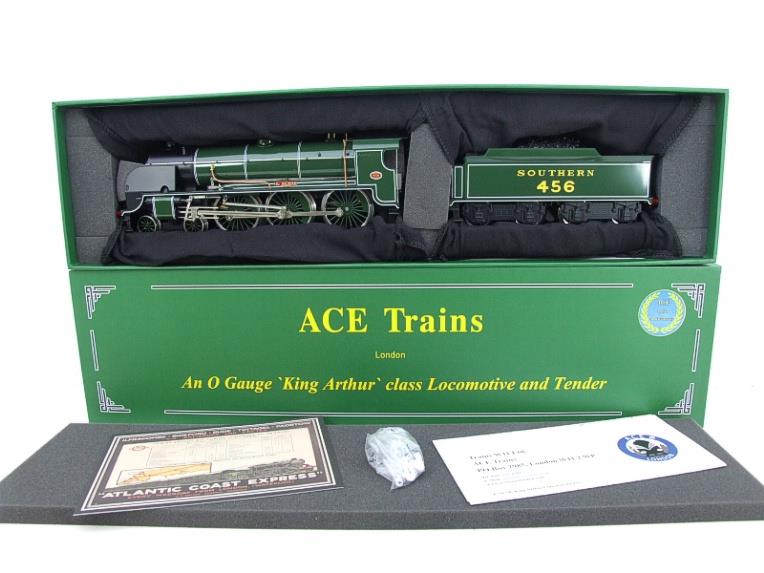 ACE Trains, O Gauge, E/34-B3, SR Gloss Lined Olive Green "Sir Galahad" R/N 456 image 18