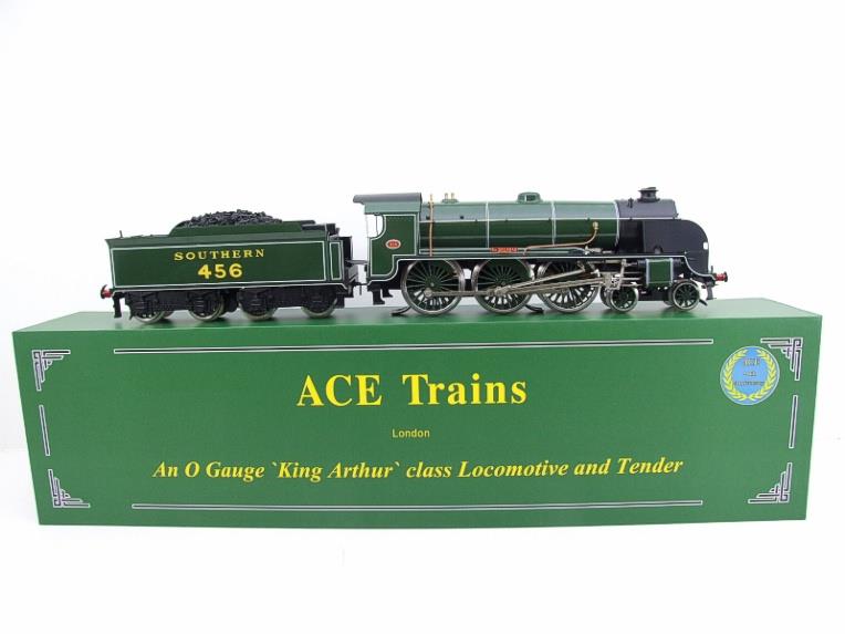 ACE Trains, O Gauge, E/34-B3, SR Gloss Lined Olive Green "Sir Galahad" R/N 456 image 20