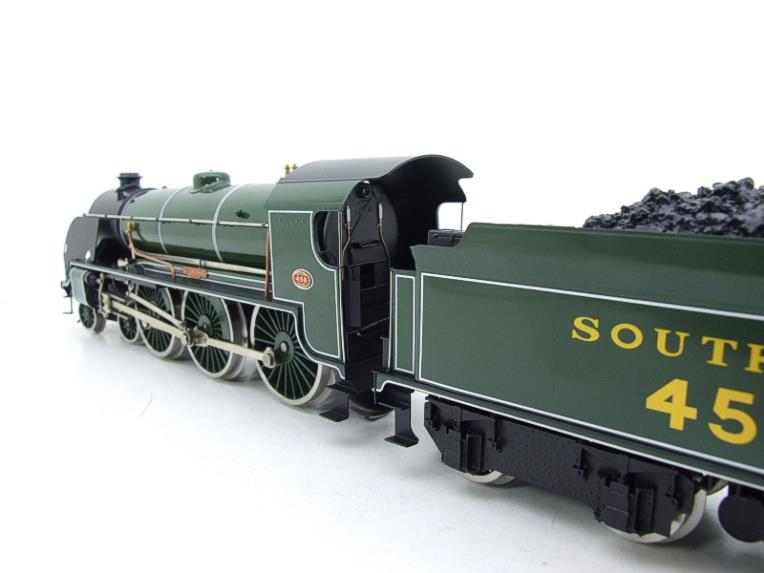 ACE Trains, O Gauge, E/34-B3, SR Gloss Lined Olive Green "Sir Galahad" R/N 456 image 22
