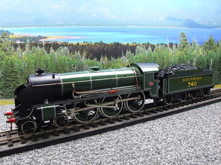 ACE Trains, O Gauge, E/34-B3, SR Gloss Lined Olive Green "Merlin" R/N 740 image 15