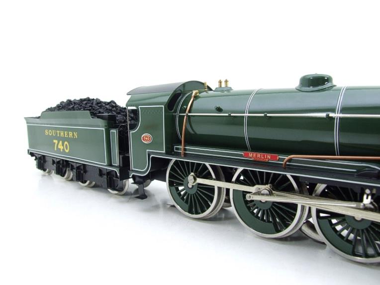 ACE Trains, O Gauge, E/34-B3, SR Gloss Lined Olive Green "Merlin" R/N 740 image 19