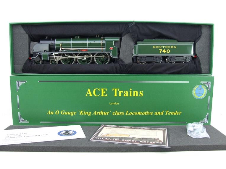 ACE Trains, O Gauge, E/34-B3, SR Gloss Lined Olive Green "Merlin" R/N 740 image 20