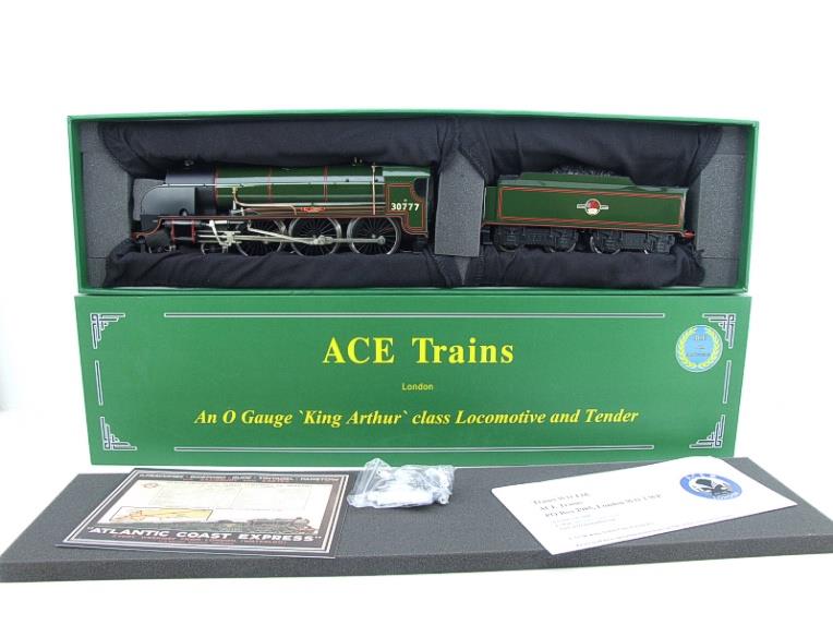 ACE Trains, O Gauge, E/34-E3, BR Post 56 Gloss Lined Green "Sir Lamiel" R/N 30777 image 19
