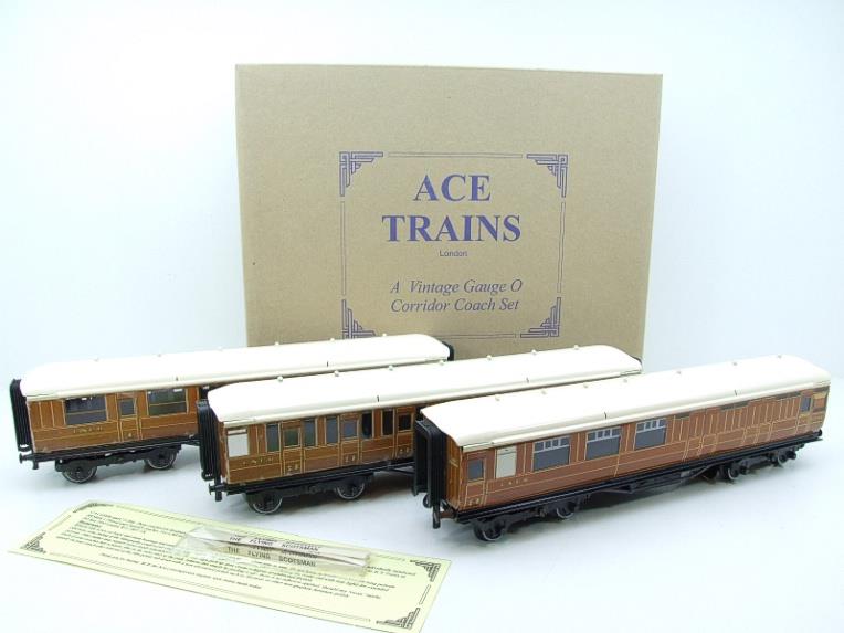 Ace Trains O Gauge C4 LNER "The Flying Scotsman" x3 Corridor Coaches Set A Boxed image 22
