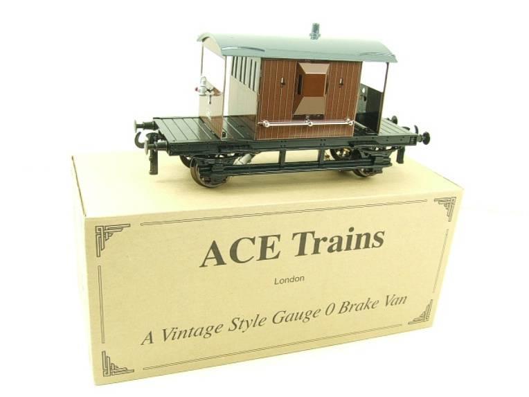 Ace Trains O Gauge G4 Vintage Style Brake Van With Lighting Boxed image 15