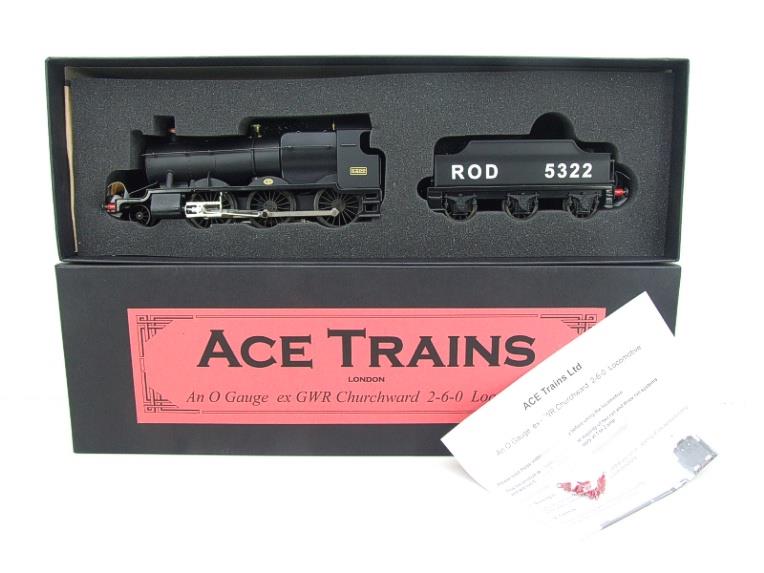 Ace Trains O Gauge E37D2, BR, Churchward 2-6-0 Mogul Loco and Tender, ROD, Satin Black 5322 image 20