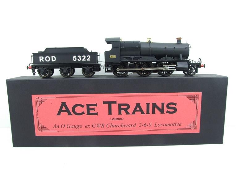 Ace Trains O Gauge E37D2, BR, Churchward 2-6-0 Mogul Loco and Tender, ROD, Satin Black 5322 image 22