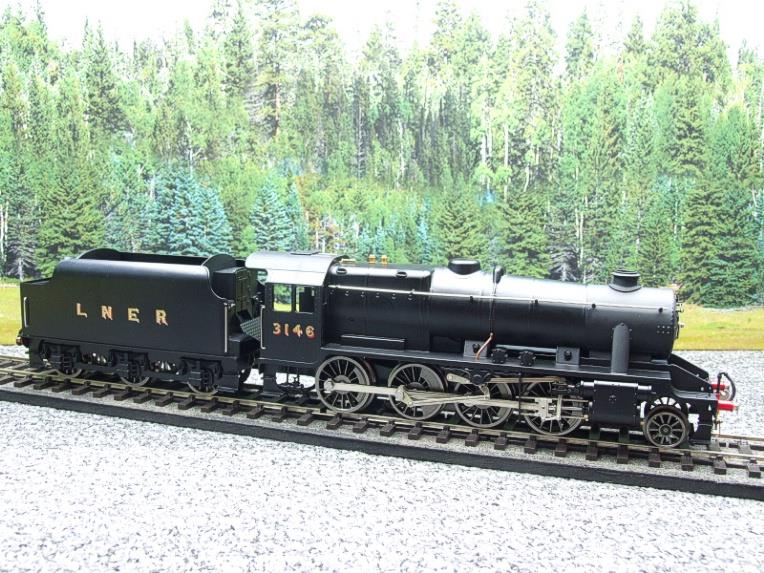 Ace Trains O Gauge E38C, LNER War-time Satin Black, Class 8F, 2-8-0 Locomotive and Tender R/N 3146 image 11