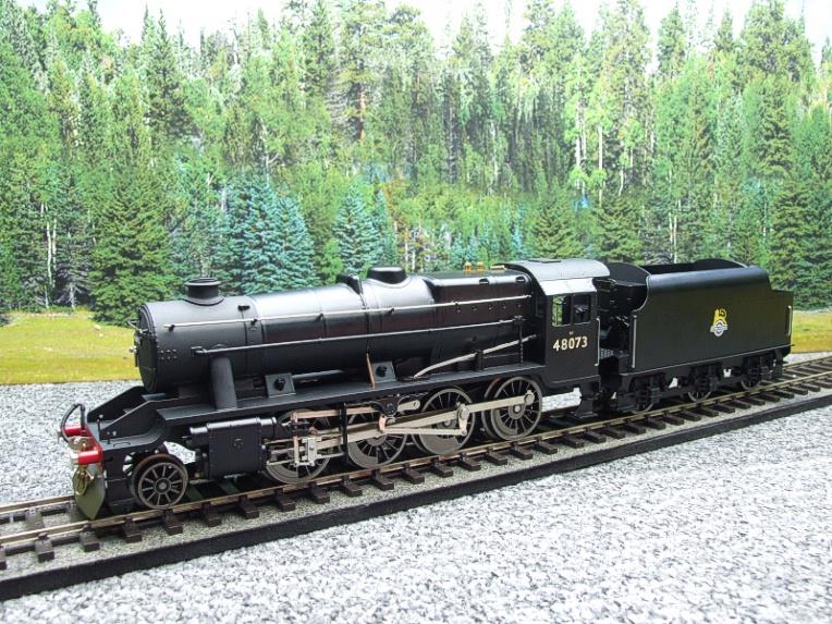 Ace Trains O Gauge E38D1 Early Pre 56 BR Satin Black Class 8F, 2-8-0 Locomotive and Tender R/N 48073 image 16