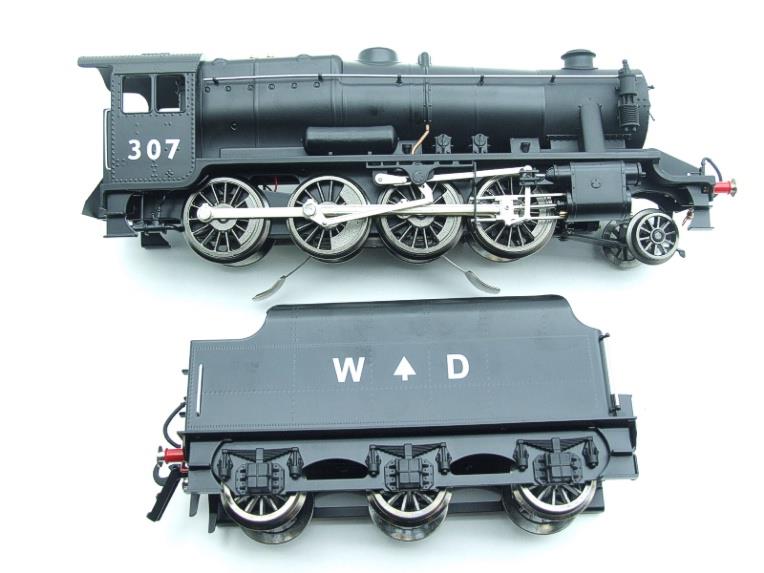 Ace Trains O Gauge E38J, WD Un-Lined Satin Black Class 8F, 2-8-0 Locomotive and Tender R/N 307 image 11
