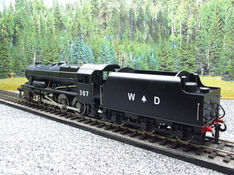 Ace Trains O Gauge E38J, WD Un-Lined Satin Black Class 8F, 2-8-0 Locomotive and Tender R/N 307 image 13