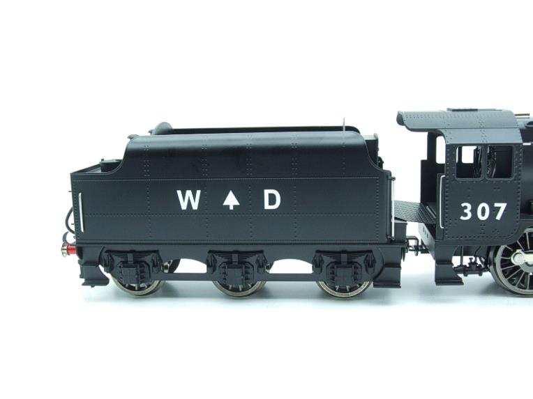 Ace Trains O Gauge E38J, WD Un-Lined Satin Black Class 8F, 2-8-0 Locomotive and Tender R/N 307 image 15