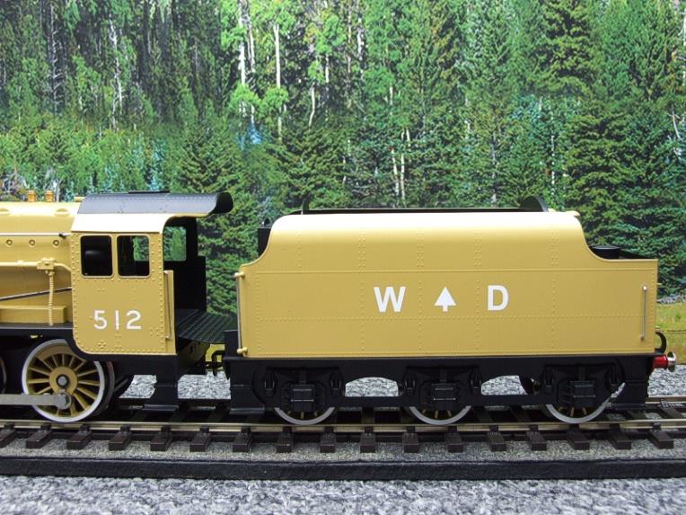 Ace Trains O Gauge E38L, WD Desert Sand Class 8F, 2-8-0 Locomotive and Tender R/N 512 image 12