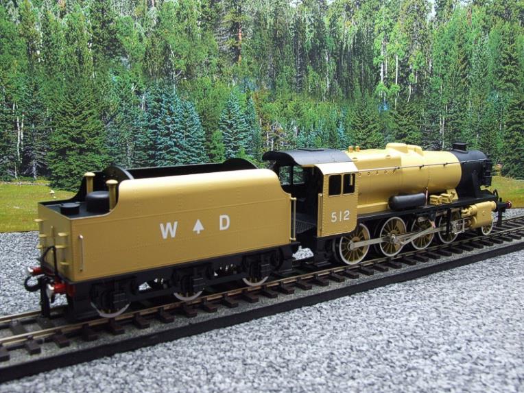 Ace Trains O Gauge E38L, WD Desert Sand Class 8F, 2-8-0 Locomotive and Tender R/N 512 image 14