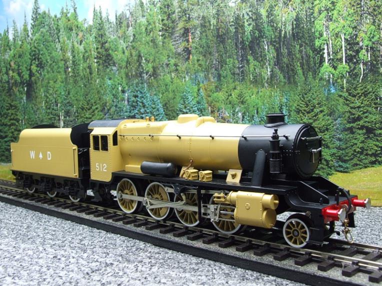 Ace Trains O Gauge E38L, WD Desert Sand Class 8F, 2-8-0 Locomotive and Tender R/N 512 image 19