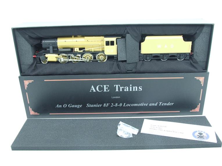Ace Trains O Gauge E38L, WD Desert Sand Class 8F, 2-8-0 Locomotive and Tender R/N 512 image 20