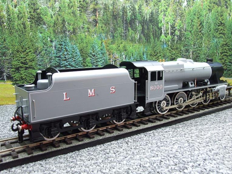 Ace Trains O Gauge E38M, WD War-Time Grey Special Ed Class 8F, 2-8-0 Locomotive and Tender R/N 8000 image 12