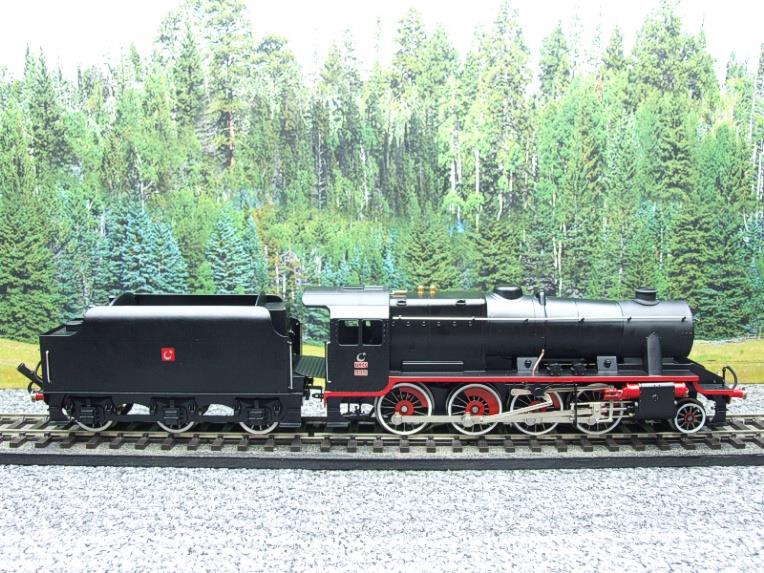 Ace Trains O Gauge E38P, Turkish Railways "TCDD" Satin Black Class 8F, 2-8-0 Loco and Tender 45160 image 5