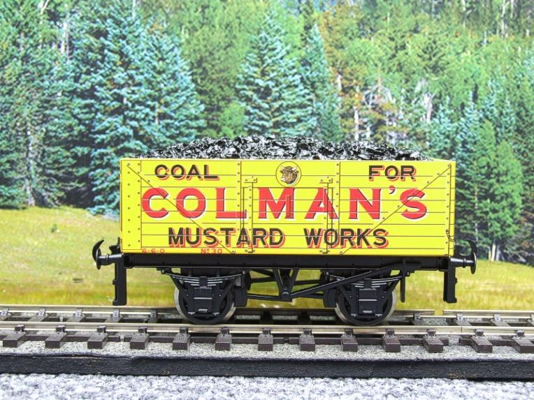 Ace Trains O Gauge G/5 Private Owner "Colmans Mustard Works" No.30 Coal Wagon 2/3 Rail image 12