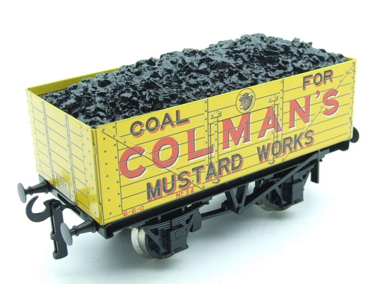 Ace Trains O Gauge G/5 Private Owner "Colmans Mustard Works" No.34 Coal Wagon 2/3 Rail image 12
