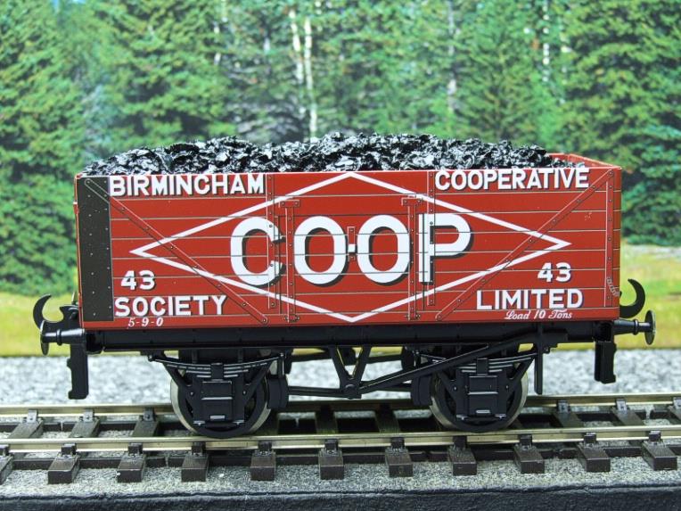 Ace Trains O Gauge G/5 Private Owner "Birmingham Co.Op" No.43 Coal Wagon 2/3 Rail image 11