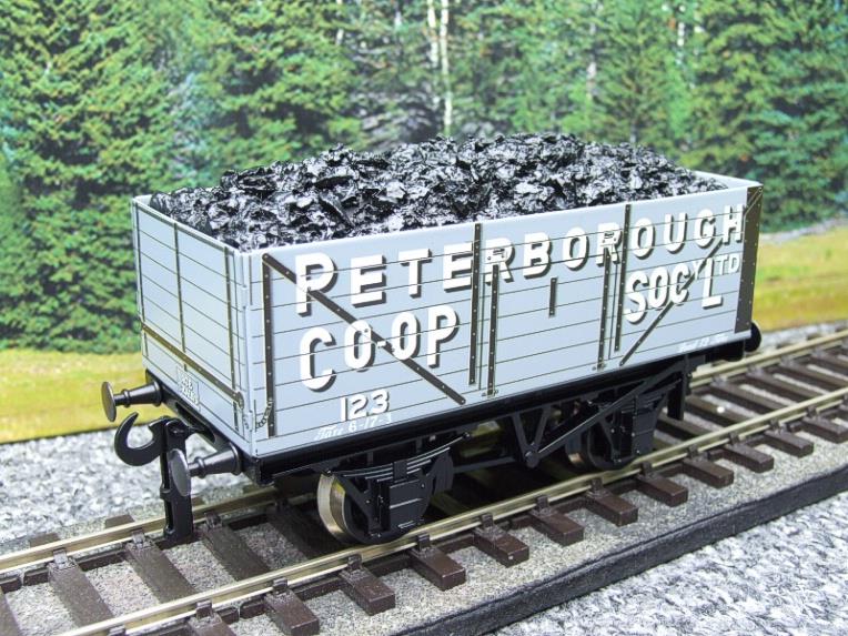 Ace Trains O Gauge G/5 Private Owner "Peterborough Co.Op" No.123 Coal Wagon 2/3 Rail image 11