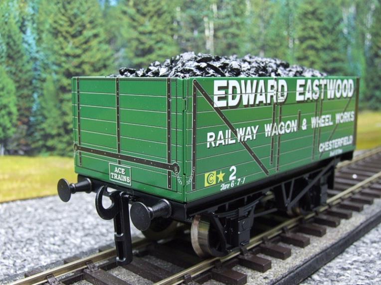 Ace Trains O Gauge G/5 Private Owner "Edward Eastwood" No.2 Coal Wagon 2/3 Rail image 11