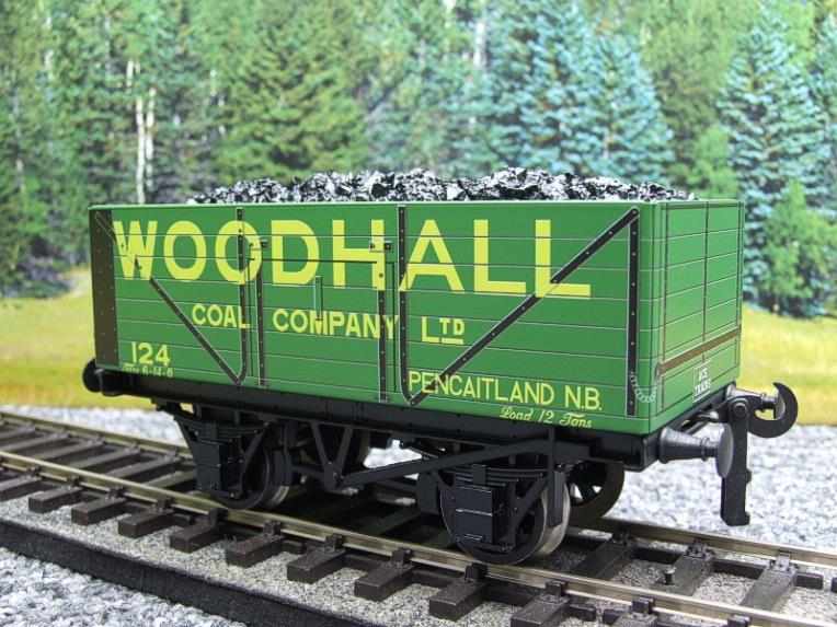 Ace Trains O Gauge G/5 Private Owner "Woodhall Coal Co Ltd" Coal Wagon 2/3 Rail image 13