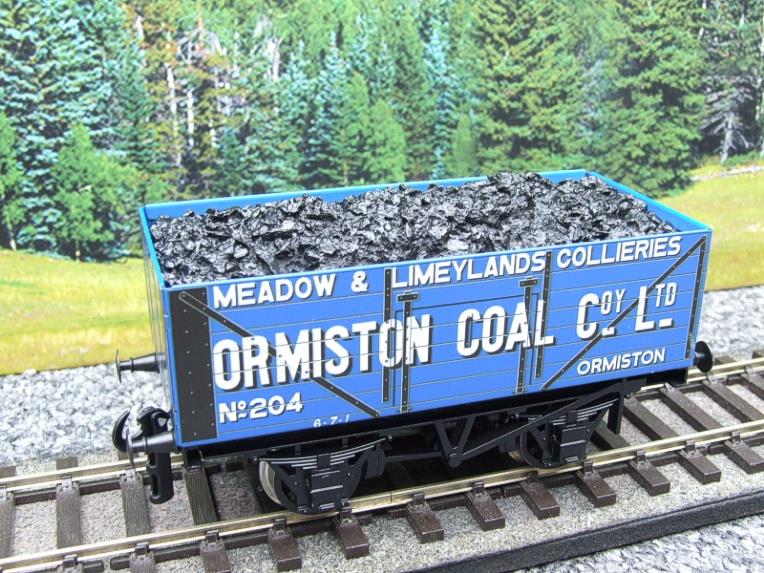 Ace Trains O Gauge G/5 Private Owner "Ormiston Coal Co Ltd" Coal Wagon 2/3 Rail image 15