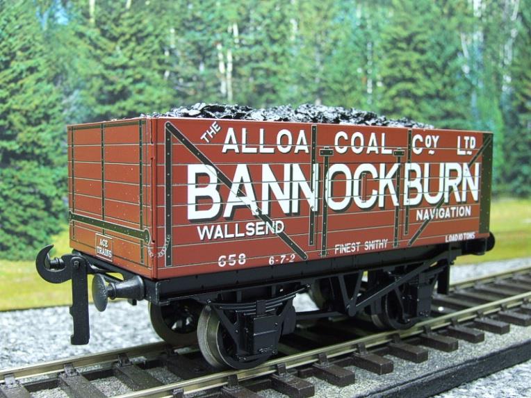 Ace Trains O Gauge G/5 Private Owner "Bannock Burn" Coal Wagon 2/3 Rail image 13