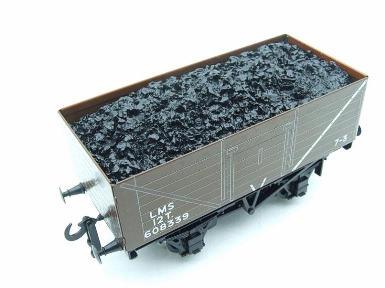 Ace Trains O Gauge G/5 Private Owner "LMS" R/N 608339 Brown Coal Wagon 2/3 Rail image 12