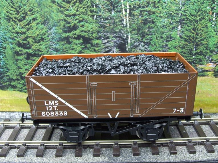 Ace Trains O Gauge G/5 Private Owner "LMS" R/N 608339 Brown Coal Wagon 2/3 Rail image 14