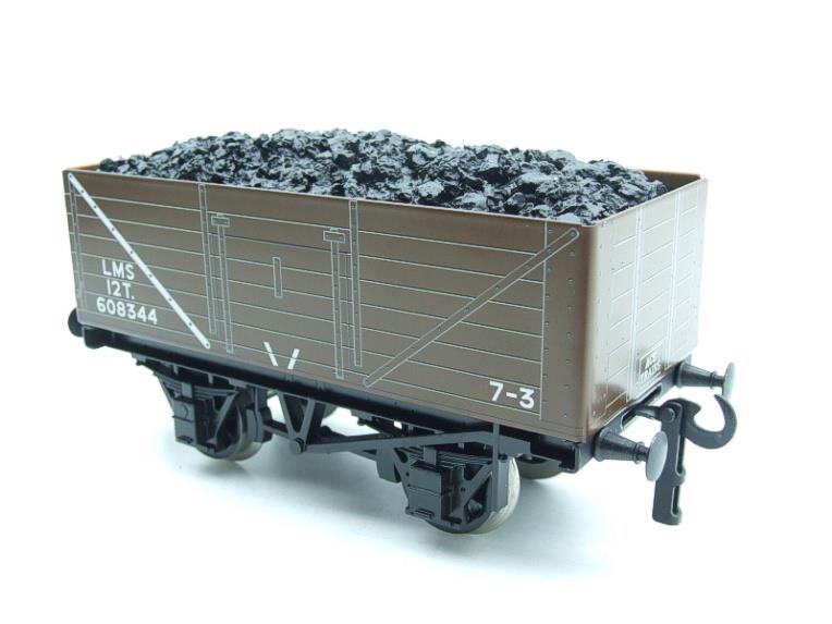 Ace Trains O Gauge G/5 Private Owner "LMS" R/N 608344 Brown Coal Wagon 2/3 Rail image 15