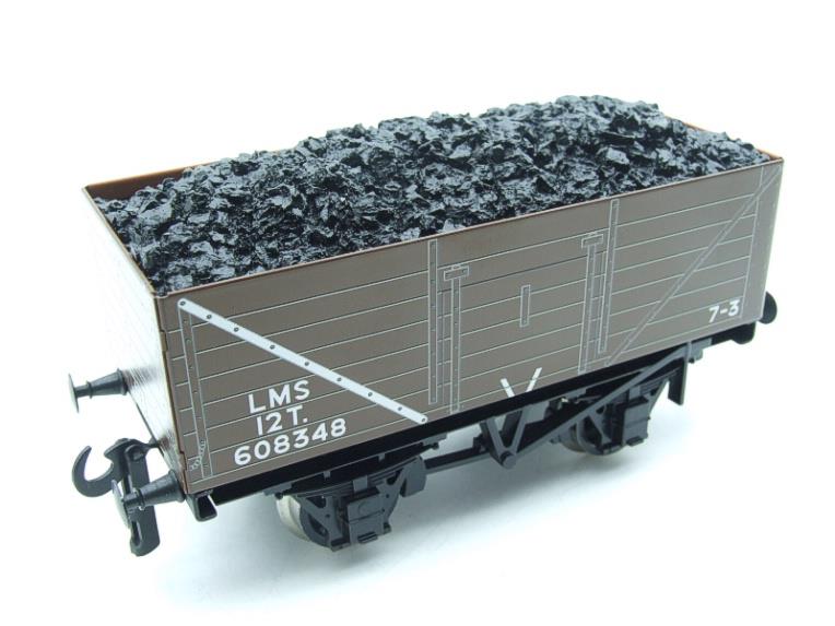Ace Trains O Gauge G/5 Private Owner "LMS" R/N 608348 Brown Coal Wagon 2/3 Rail image 15