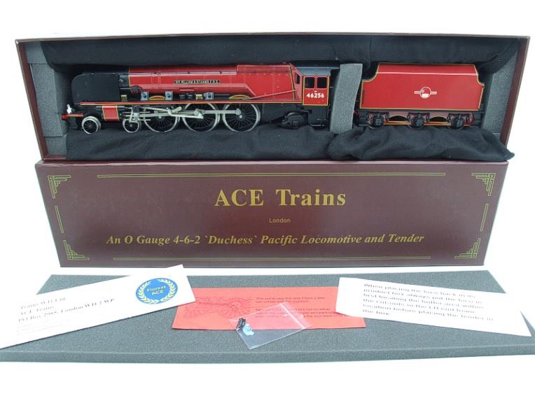 Ace O Gauge Duchess Pacific E12N BR Red Duchess Class "Sir William A Stanier FRS" R/N 46256 MB image 20