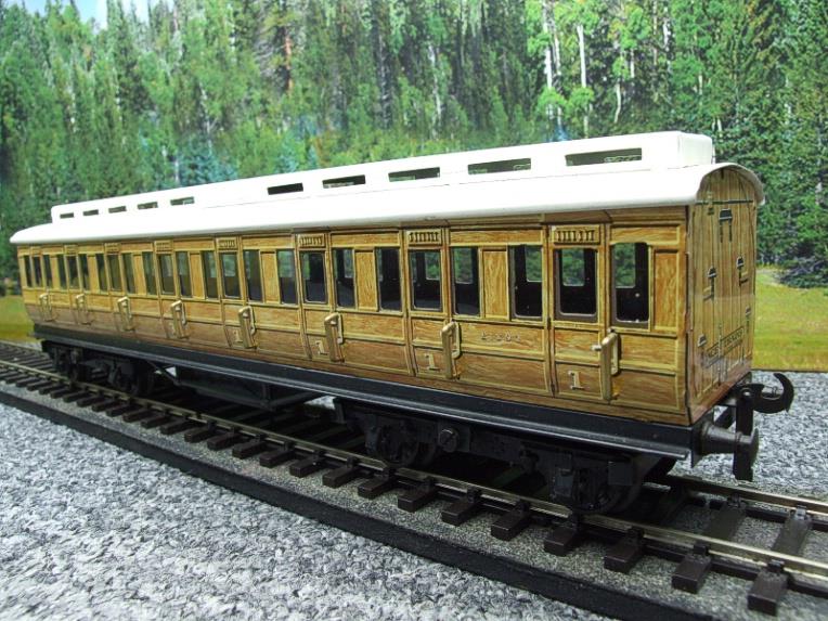 Ace Trains O Gauge C1 "LNER" Teak Style Non Corridor 1st Passenger Coach Clerestory Roof Boxed image 12