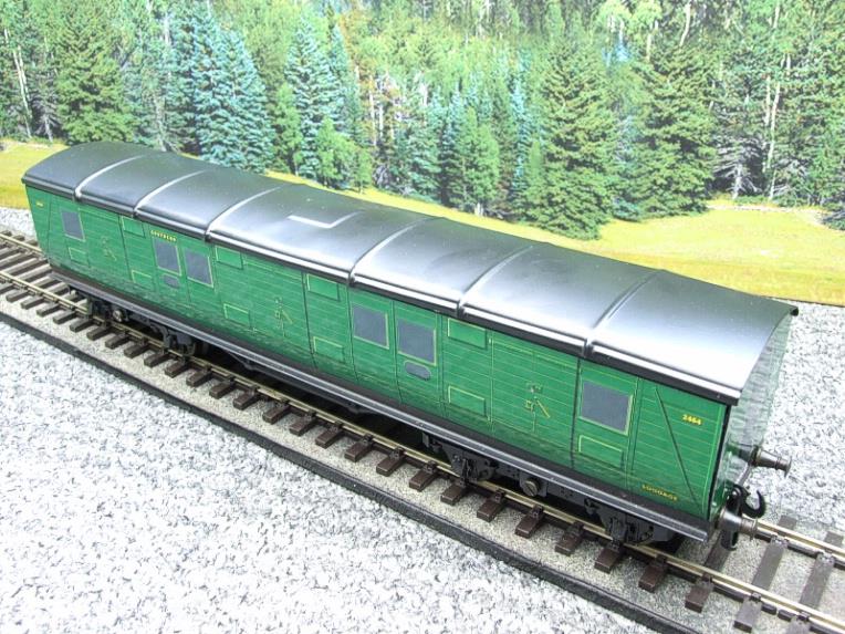 Ace Trains Wright Overlay Series O Gauge SR Southern Green "Luggage Van" Coach R/N 2464 Boxed image 17