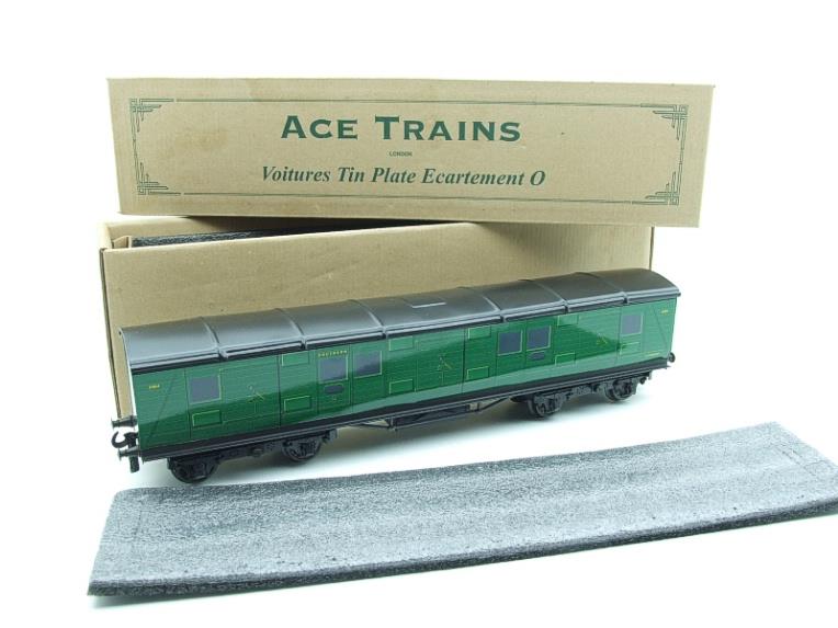 Ace Trains Wright Overlay Series O Gauge SR Southern Green "Luggage Van" Coach R/N 2464 Boxed image 19