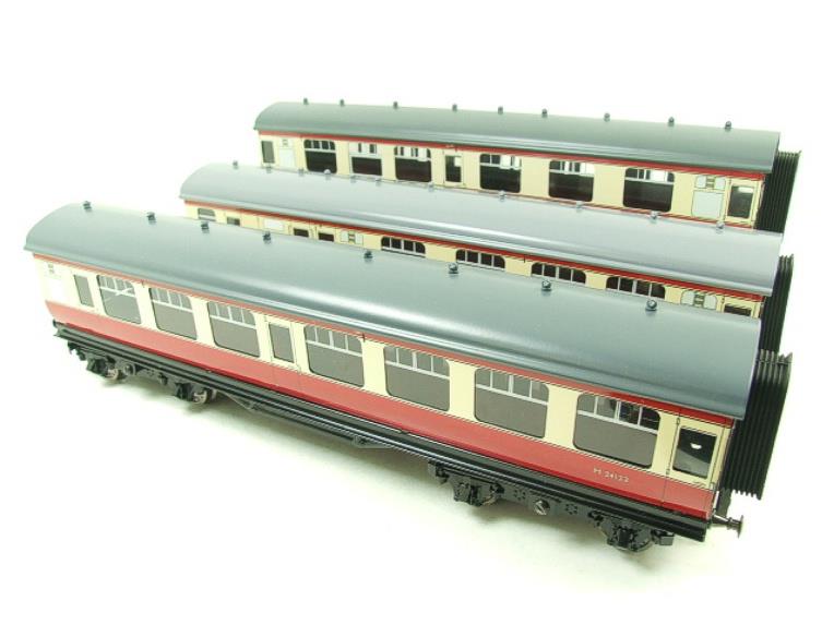 Ace Trains O Gauge C5B BR Mk1 Red & Cream "The Elizabethan" Corridor x3 Coaches Set B image 16
